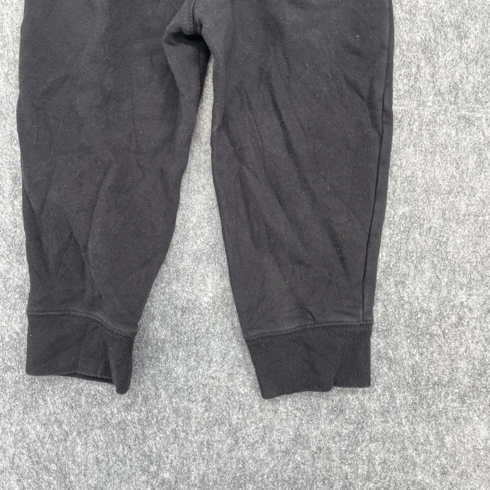Gap Sweatpants Kids  XS Jogger Bundle Gray Black Fleece 2 Pack